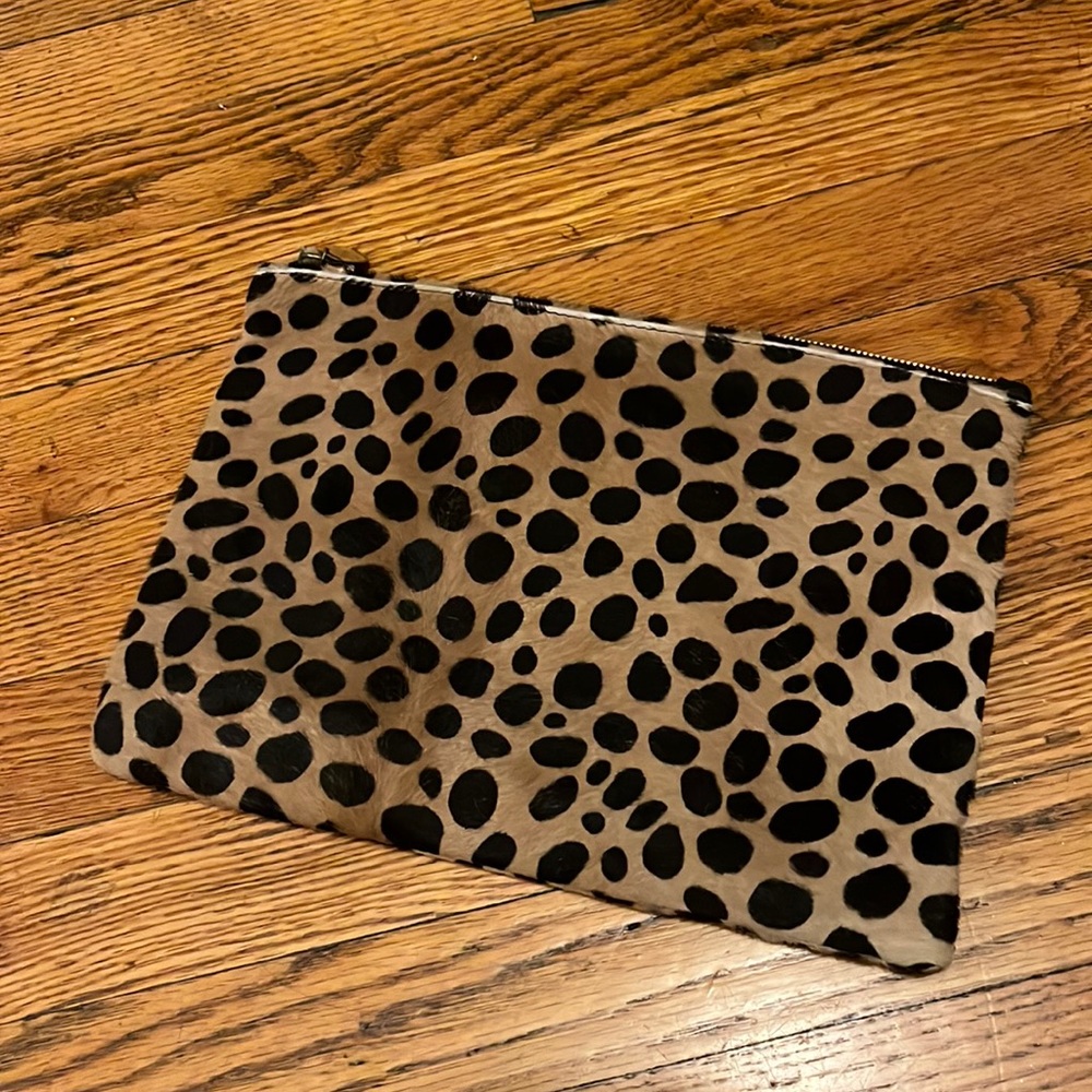 Clare Vivier, Animal Print Clutch